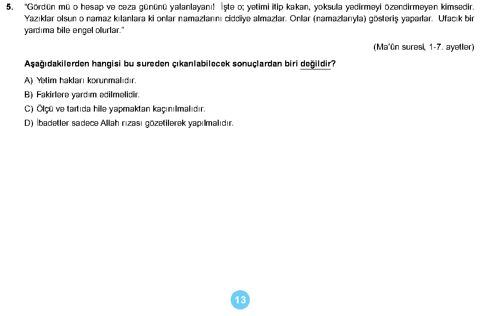 Soru 3