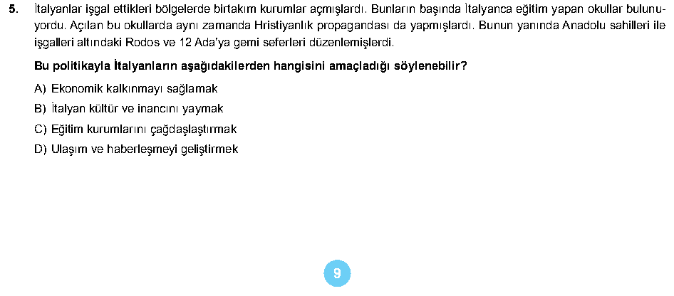 Soru 5