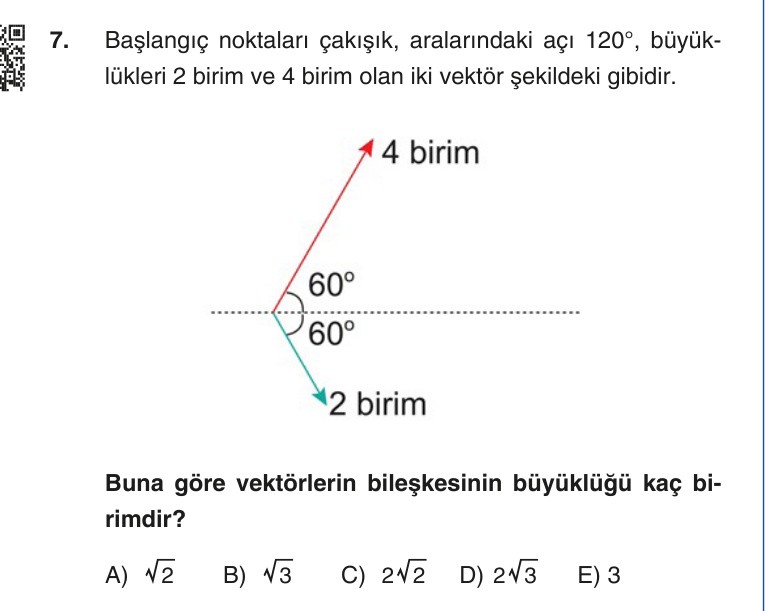 Gerçek Sınav Sorusu