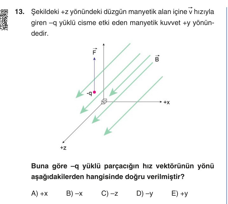 Gerçek Sınav Sorusu