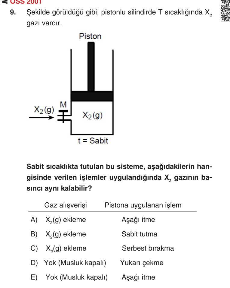 Gerçek Sınav Sorusu