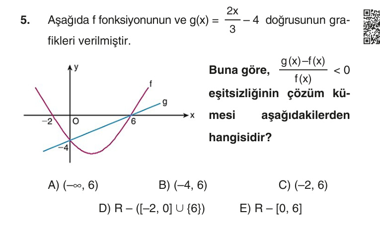 Gerçek Sınav Sorusu