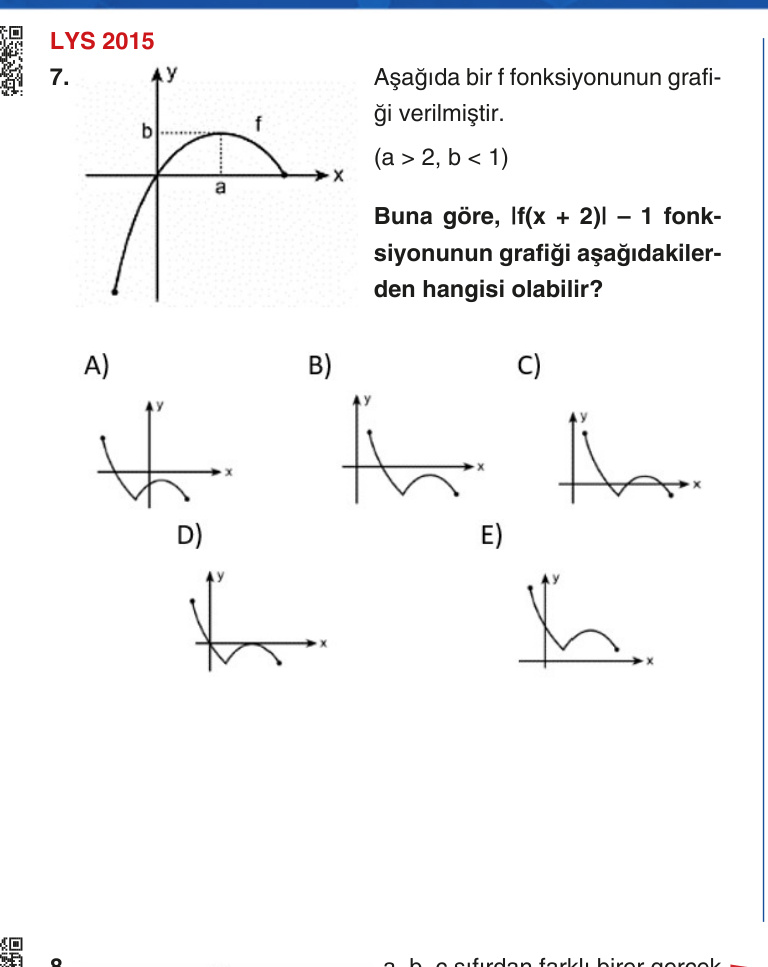 Gerçek Sınav Sorusu