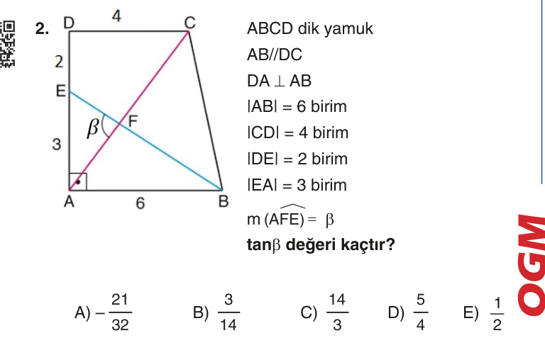 Gerçek Sınav Sorusu