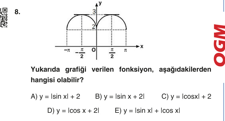 Gerçek Sınav Sorusu