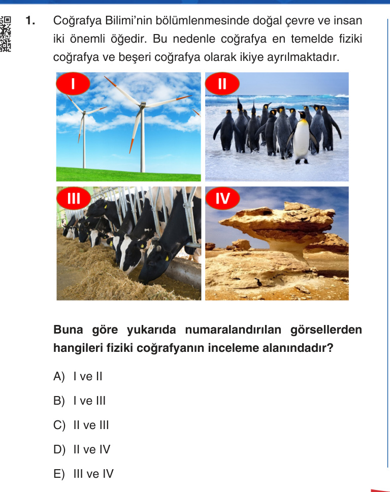 Gerçek Sınav Sorusu