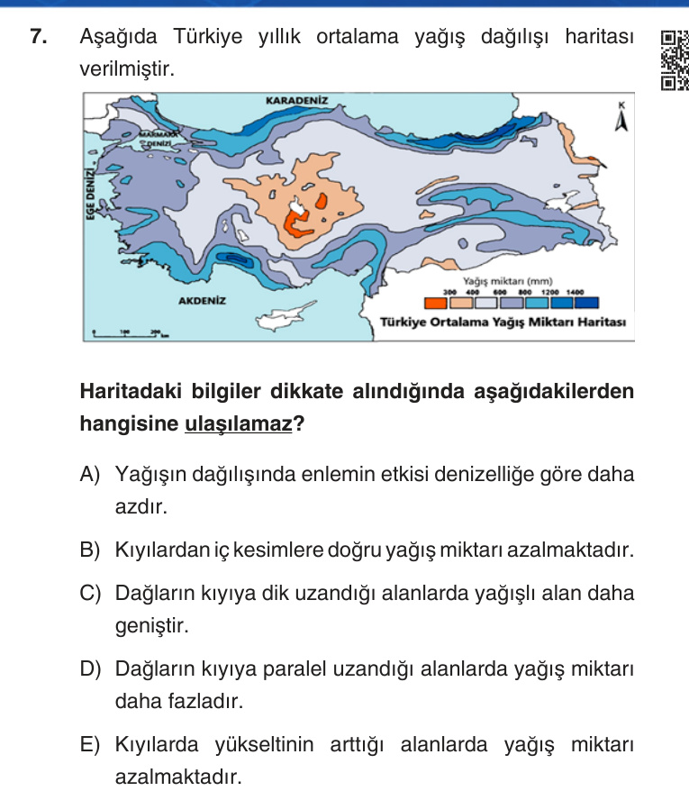 Gerçek Sınav Sorusu