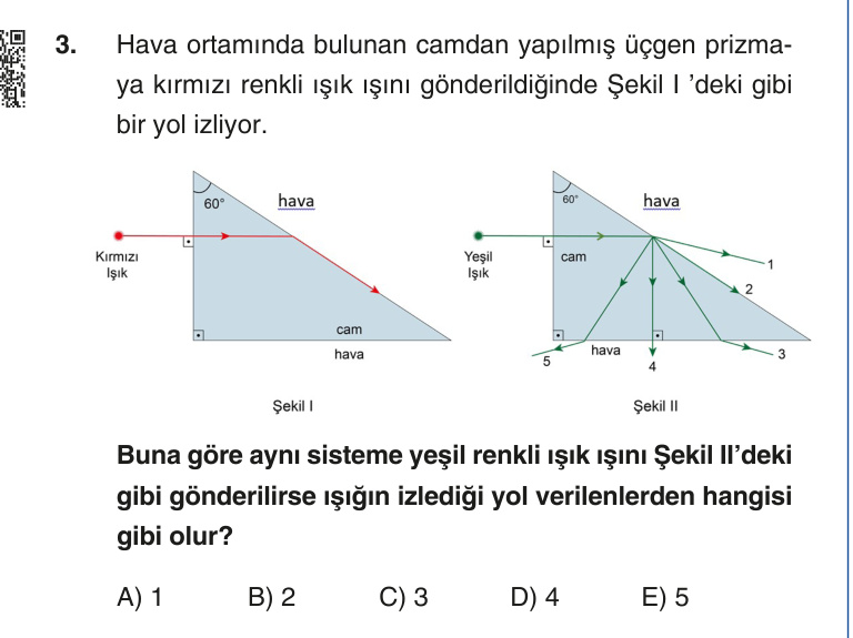 Gerçek Sınav Sorusu