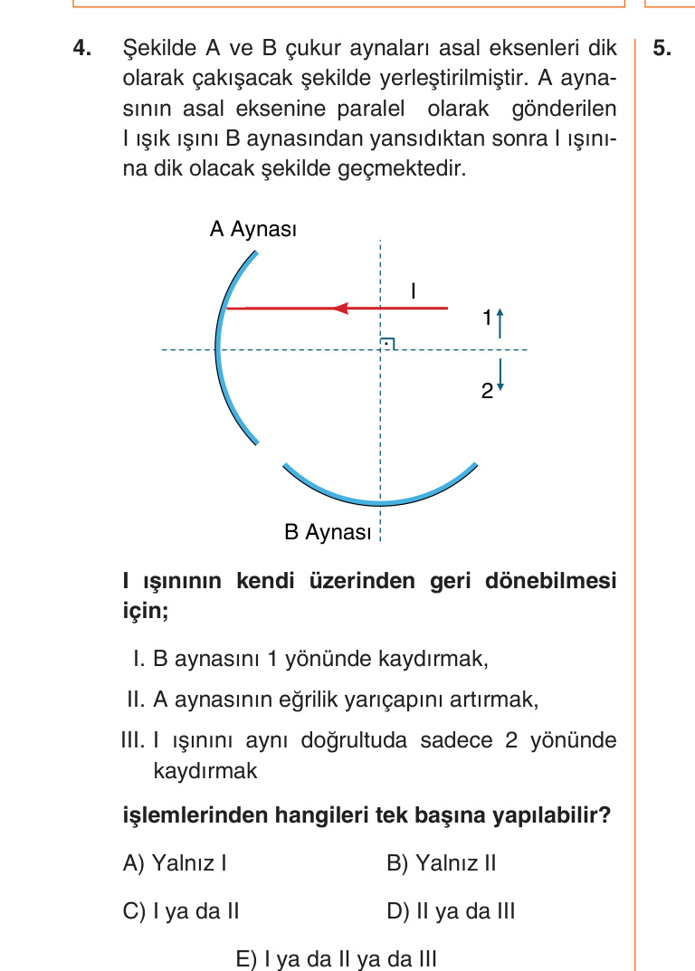 Gerçek Sınav Sorusu