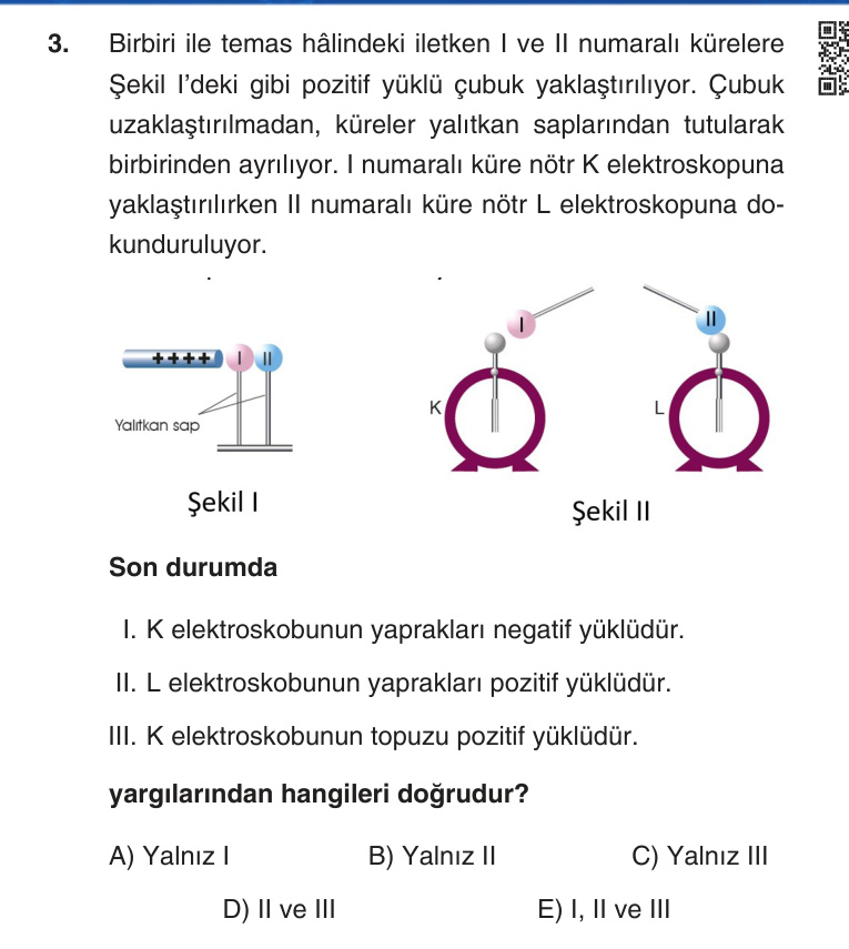 Gerçek Sınav Sorusu