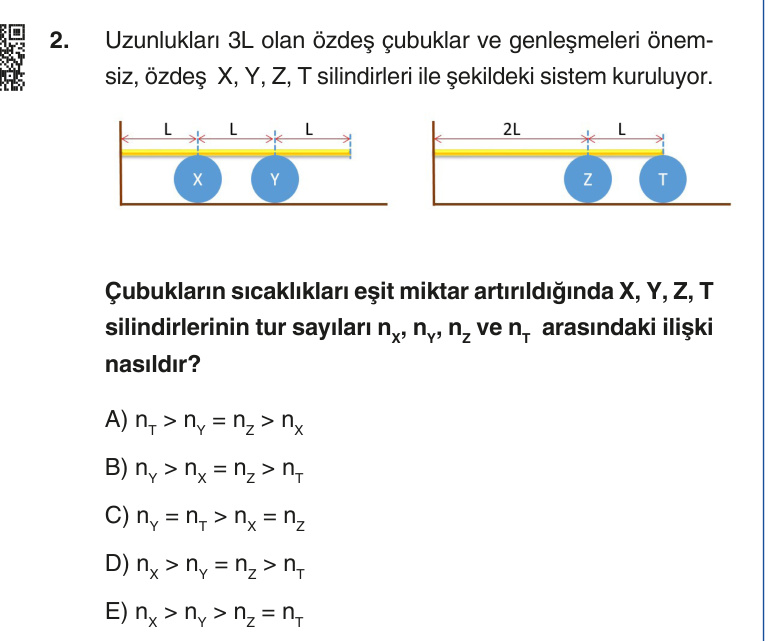 Gerçek Sınav Sorusu