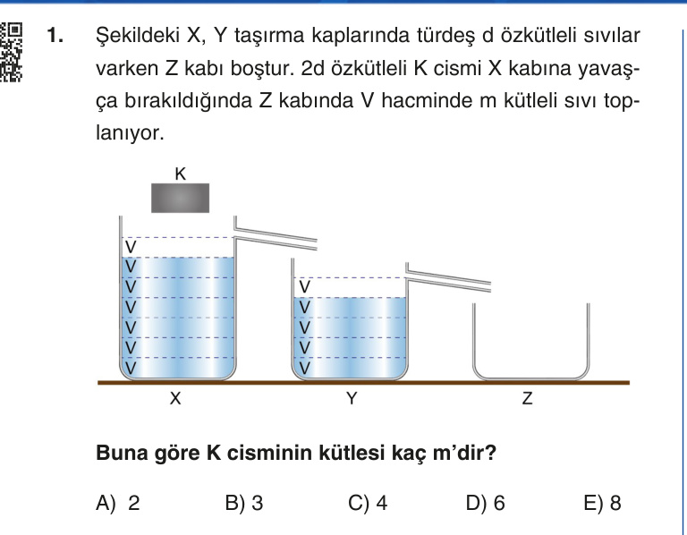Gerçek Sınav Sorusu