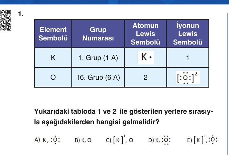 Gerçek Sınav Sorusu