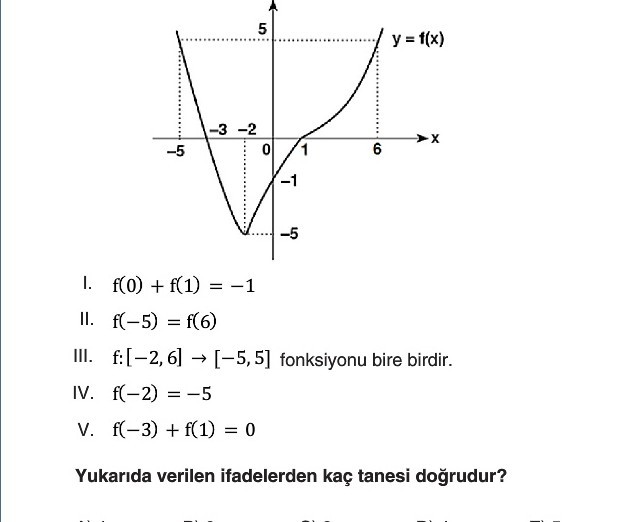 Gerçek Sınav Sorusu