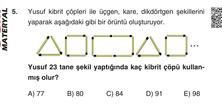 Gerçek Sınav Sorusu