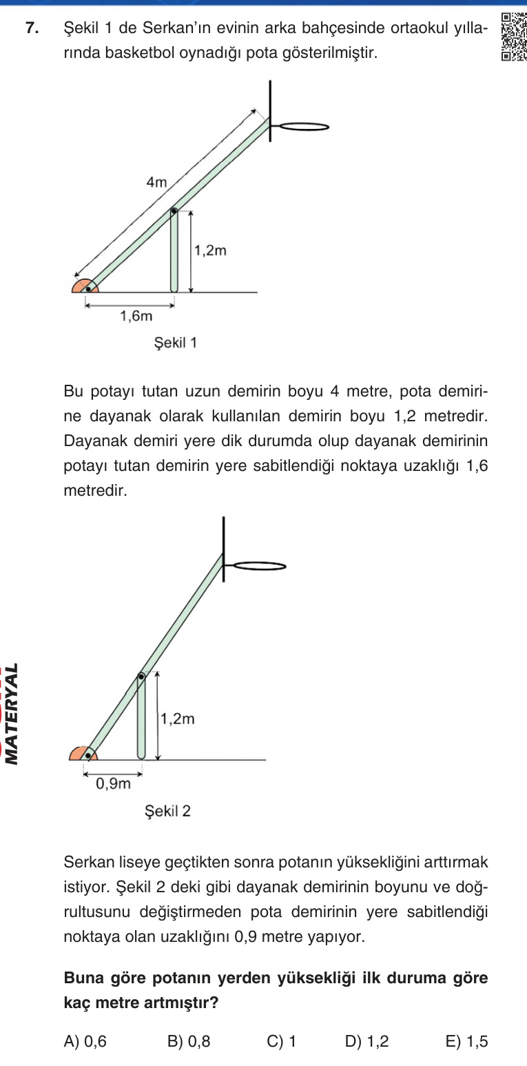 Gerçek Sınav Sorusu