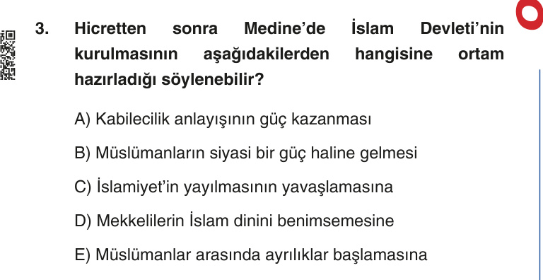 Gerçek Sınav Sorusu