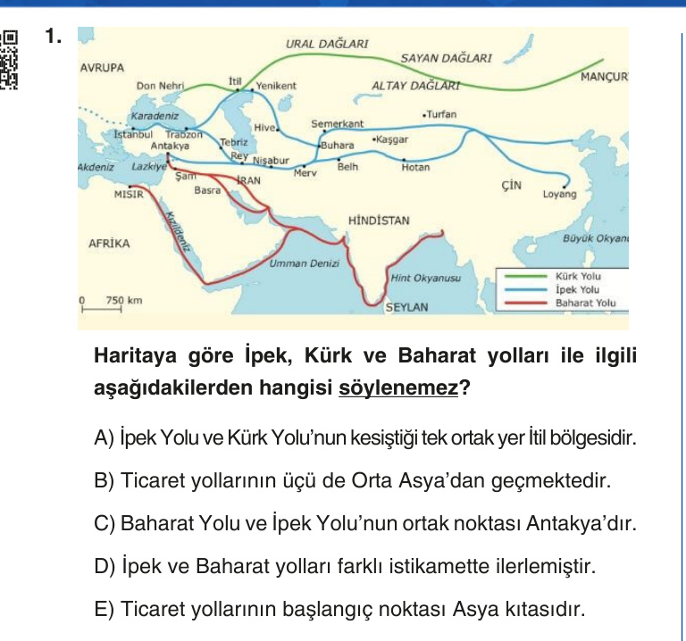 Gerçek Sınav Sorusu